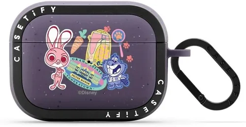 Miniatura 14 de CASETiFY AirPods Pro (1ª/2ª Gen) Estuche Bounce con Anillo [Colaboración Frozen] - Copo de Nieve de Anna - Taupe Mate