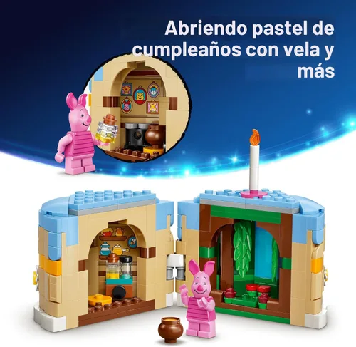 Miniatura 3 de LEGO Disney La Diversión Del Cumpleaños De Piglet - Juguete De Construcción Winnie The Pooh Para Niñas Y Niños, Edades 9+ - Regalo Para Cumpleaños