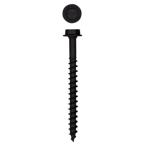 Miniatura 29 de Tornillos de retraso de madera estructural con cabeza hexagonal exterior de 1/2 "x 5" Powerlags Hex (25 EA)