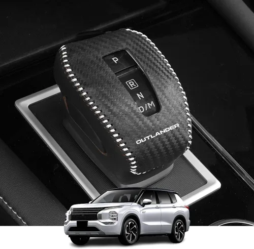 Miniatura 8 de Accesorios de interior personalizados para Mitsubishi Outlander 2022 2023 2024 Outlander PHEV 2023 2024 Cubierta de pomo de cambio de marcha
