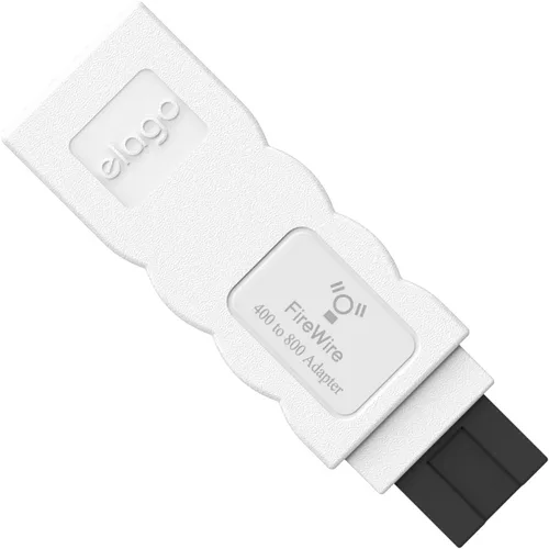 Miniatura 5 de Adaptador elago FireWire 400 a 800 (negro) para Mac Pro, MacBook Pro, Mac mini, iMac y todas las demás computadoras..