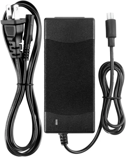 Adaptador de corriente de cargador de 42V/36V 1.7A compatible con Segway Ninebot MAX G2 G30LP F65 F40 F30 F20 D28 D40 ES2 ES4 E22 E45 para fuente de