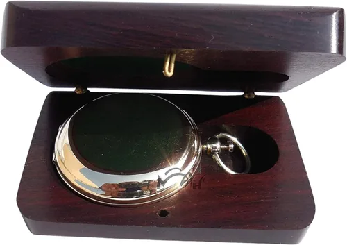 Miniatura 5 de Navegación de mochilero Hecho a mano Latón Personalizar Brújula para el mejor hombre, mejorarse, senderismo, camping, caza, trekking, vela
