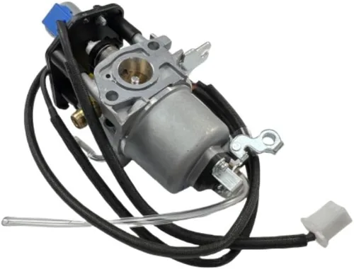 Miniatura 7 de Conjunto de carburador con motor de stepper, juntas y línea de combustible para generador inversor de doble combustible Predator de 5000 vatios