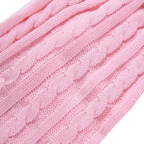 Miniatura 8 de Suéteres tejidos para perros pequeños, sudadera cálida para mascotas y gatos, ropa de invierno, suéter para gatitos y cachorros (X-Small, rosa)