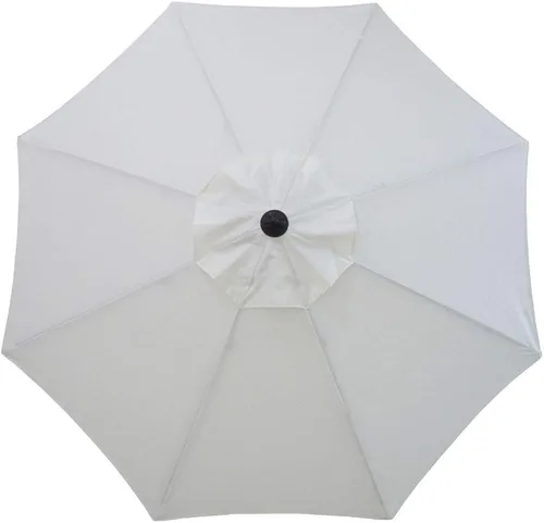 Miniatura 9 de Toldo de repuesto para sombrilla de patio de 9 pies con 8 varillas, toldo ventilado, resistente a la decoloración, UPF 50+ excelente protección solar