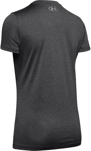 Miniatura 4 de Under Armour - Camiseta UA Tech de manga corta y cuello en V para mujer, unicolor