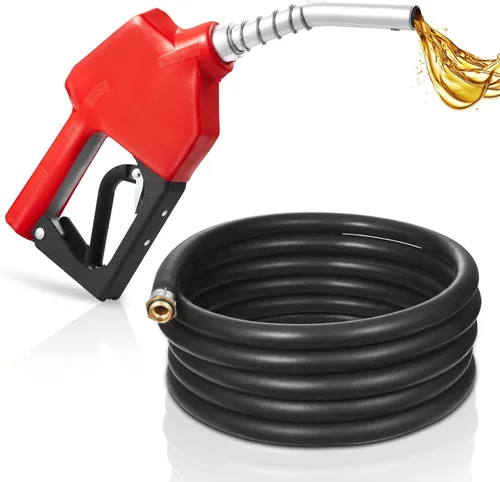 Miniatura 10 de VEVOR - Boquilla de combustible automática de 1 pulgada NPT, tasa de flujo máxima de 21.6 GPM, boquilla de bomba de gasolina diesel con apagado