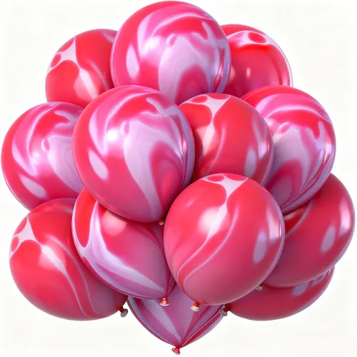 Miniatura 11 de Globos de mármol azul de ágata marmolada, globos azules de 12 pulgadas, 50 unidades de teñido anudado para fiesta de cumpleaños, decoración