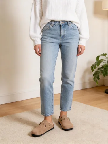 Miniatura 2 de Zuecos para mujer, Zuecos para mujer - Mules de casa con soporte de arco y hebilla ajustable