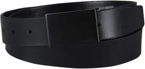 Miniatura 3 de Calvin Klein Cinturón de vestir con hebilla de placa moderna reversible dos en uno para hombre