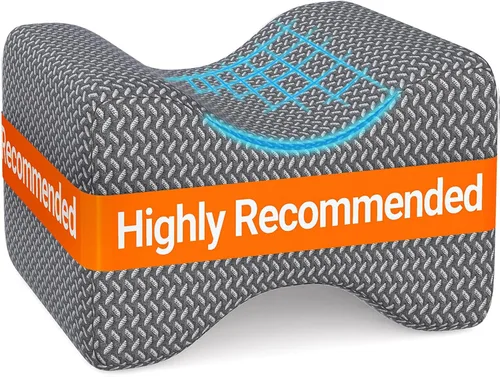 Miniatura 8 de BlissTrends Memory Foam Knee Pillow, Knee Pillow for Side Sleepers, Leg Pillows for Sleeping Blood Circulation, Elevation Pillow for Spine Aligning