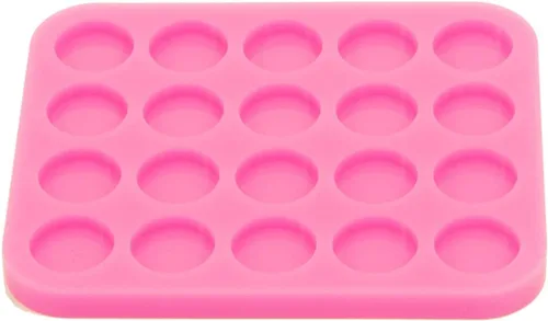 Miniatura 8 de Mini moldes redondos de silicona para aretes de oreja, molde de resina diminuta, muchos círculos, moldes de silicona, molde epoxi para aretes