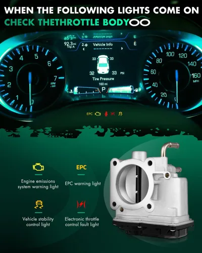 Miniatura 6 de SCITOO Cuerpo del acelerador 161193TA0A Cuerpo del acelerador automotriz Compatible con Nissan Altima 2.5L 13-18, Nissan Frontier 2.5L 05-19, Nissan
