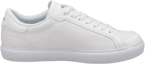 Miniatura 4 de Lacoste Powercourt - Tenis de moda para mujer, color blanco y negro, talla 6.5 M de EE. UU, Blanco