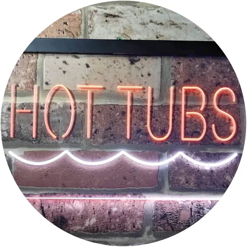 Miniatura 15 de ADVPRO Hot Tubs Supply Dual Color LED Neon Sign Blue & Red 12" x 8.5" st6s32-i3375-br