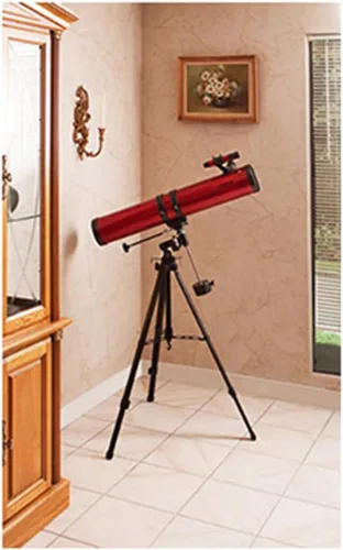 Miniatura 5 de Carson Red Planet - Telescopio reflector newtoniano de 45-3.937 x 4.488 in (RP-300), rojo
