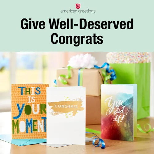 Miniatura 7 de American Greetings Tarjeta de felicitación (You Did It)