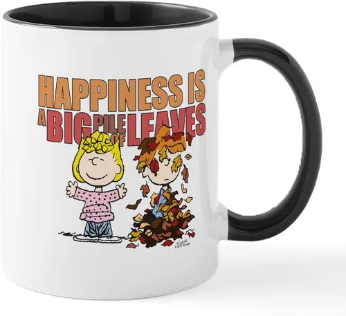 Miniatura 79 de CafePress Sincere Pumpkin Patch Mug Taza de café de cerámica de 11 oz (11.0 fl oz)