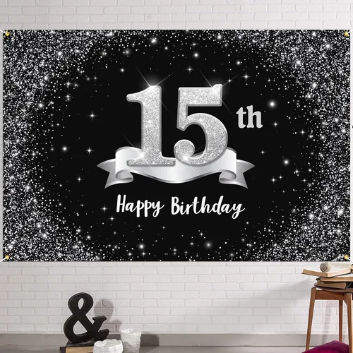 Miniatura 21 de HAMIGAR Telón de fondo de pancarta de feliz 10 cumpleaños de 6 x 4 pies, decoraciones de cumpleaños de 10 años, suministros de fiesta para niñas