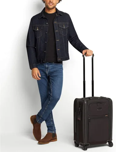 Miniatura 7 de TUMI Alpha Continental - Maleta de transporte de 4 ruedas para hombre, NegroOro, Alpha 3 Continental Dual Access - Equipaje de mano con 4 ruedas