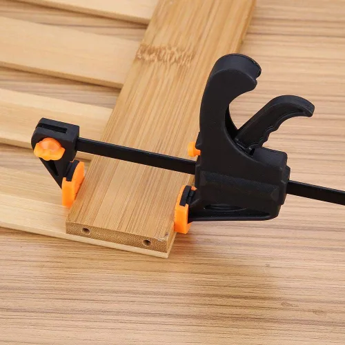 Miniatura 7 de 4 abrazaderas en forma de F, abrazaderas de agarre rápido, abrazaderas para carpintería