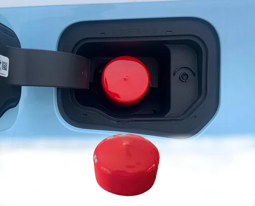 Miniatura 6 de Cap & Shield 6.35cm ID, Tapa de Gas Sin Tapa Cubierta Contra Suciedad, Agua y Polvo Compatible con Jeep, Dodge, Ram y Modelos Seleccionados de Ford