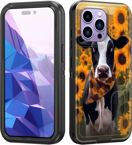 Miniatura 22 de Funda para iPhone Air con soporte integrado, a prueba de golpes, polvo y caídas, 3 capas, grado militar, funda protectora para iPhone Air de 6.5