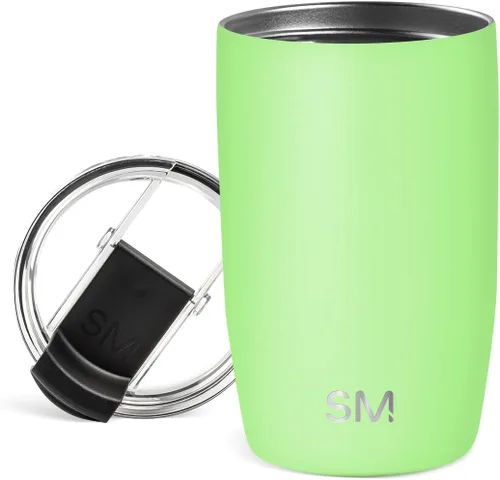 Miniatura 16 de Simple Modern Taza de Café de Viaje Tumbler con Tapa Abatible Reutilizable Aislada de Acero Inoxidable Cold Brew Taza de Café Helado Termo