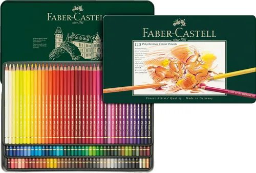 Caja de lápices de colores policromados Faber Castell