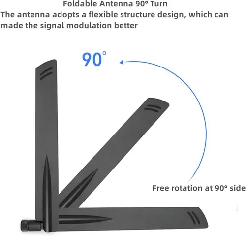 Miniatura 4 de Antena celular 10dBi 4G LTE SMA macho para 4G LTE CPE Router Hotspot Celular Gateway Trail Seguridad IP Cámara AT&T, Verizon, Sprint, T-Mobile