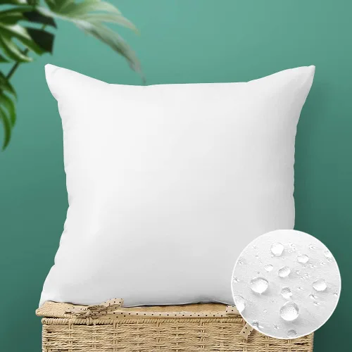 Miniatura 10 de OTOSTAR Insertos de almohada para exteriores, paquete de 1 cojín interior resistente al agua para patio, jardín, cafetería, decorativas, 1 paquete