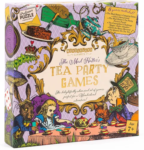 Miniatura 4 de Professor PUZZLE Juegos de fiesta de té del Sombrerero Loco