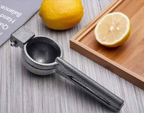 Miniatura 6 de ARC, J-002 - Exprimidor de limón y lima de hierro fundido, exprimidor de alta resistencia, exprimidor de cítricos frescos, ideal para exprimir