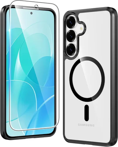 Miniatura 608 de FNTCASE Funda para iPhone 13 Pro-Max: Fundas magnéticas transparentes compatibles con Magsafe Slim anti amarillamiento protección contra caídas