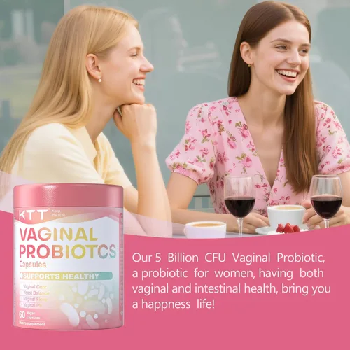 Miniatura 7 de KTT Probióticos vaginales fabricados en los Estados Unidos, equilibrio de pH para mujeres, 5 mil millones de UFC para mujer, probióticos