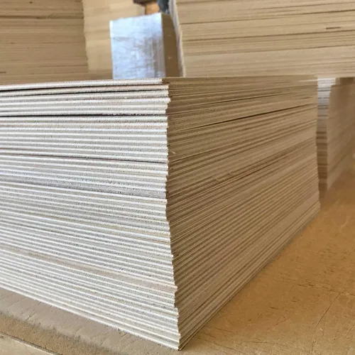Miniatura 4 de Cuadrados de madera contrachapada de abedul báltico B/BB de 0.118 in 1/8 x 12 pulgadas (48 unidades), perfectos para artes y manualidades, proyectos