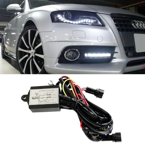 Miniatura 9 de iJDMTOY, relé de caja de módulo de controlador de prendido/apagado de luz LED de día universal, 1 unidad
