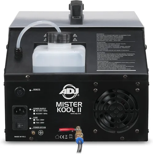 Miniatura 2 de ADJ - Máquina de niebla a base de agua Mister Kool II, produce niebla baja.