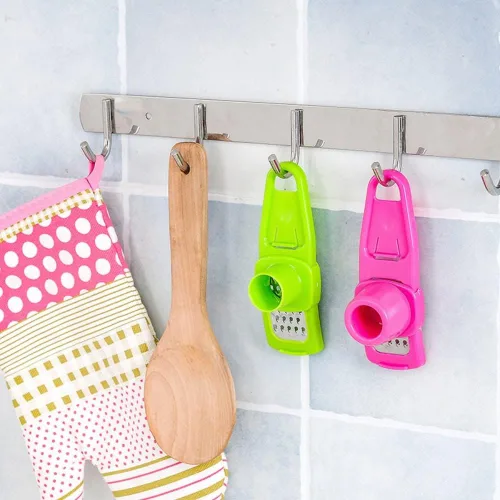 Miniatura 2 de Rallador de ajo, rallador de ajo francés, rallador de jengibre y ajo, cepillador manual, herramienta de corte multifuncional, accesorios de cocina