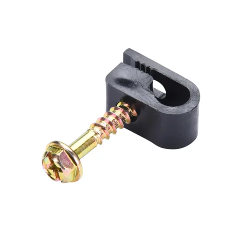 Miniatura 7 de Bolt Dropper Clips coaxiales para cables - Clip de cable eléctrico para gestión de cables - Clip de tornillo y cierre - Soporte de cable coaxial