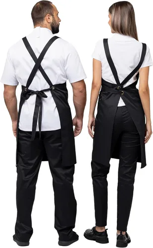 Miniatura 4 de Aquasafe - Delantal impermeable con espalda cruzada, unisex, talla única