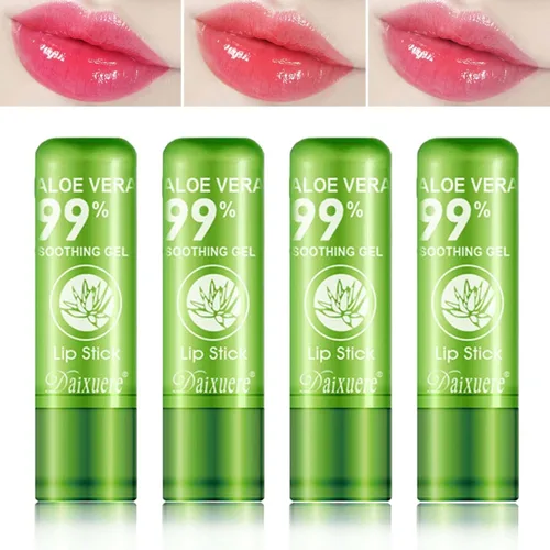Miniatura 12 de 2 lápices labiales de gelatina de flores de cristal, lápiz labial transparente con flor en el interior, bálsamo labial teñido que cambia