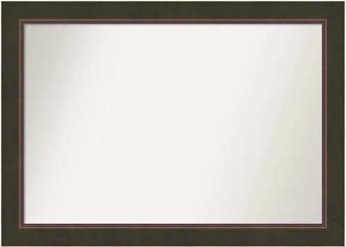 Miniatura 130 de Amanti Art Espejo personalizado, espejo de baño de bronce Milano, espejo de pared o espejo de tocador de baño sobre el fregadero