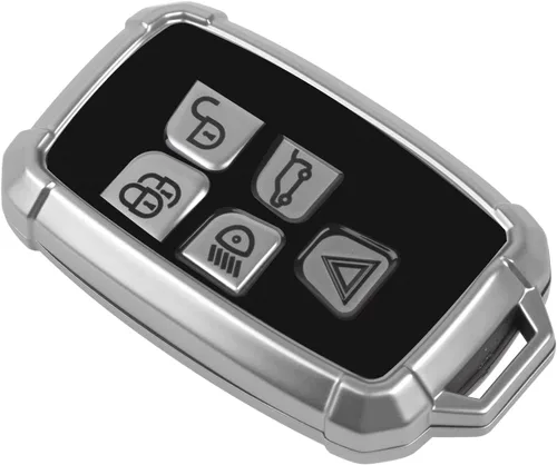 Miniatura 7 de x xotic tech Funda para llavero compatible con Range Rover Evoque Discovery LR4 Land Rover Sport o Jaguar XF XJ F-PACE F-Type 5 botones, protección