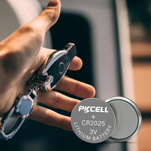 Miniatura 5 de PKCELL CR 2025 Baterías CR2025 3V Batería de litio (paquete de 5)