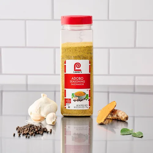 Miniatura 9 de Lawry's Condimento, Adobo, condimento multiusos, hecho para chefs, mezcla clásica de ajo, orégano, cúrcuma, sal y pimienta negra, para tacos, pollo