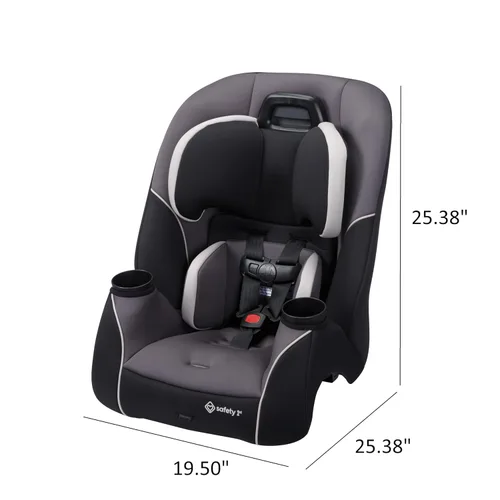 Miniatura 7 de Safety 1st Crosstown - Asiento convertible todo en uno delgado para automóvil, City Storm Tormenta de la ciudad 2