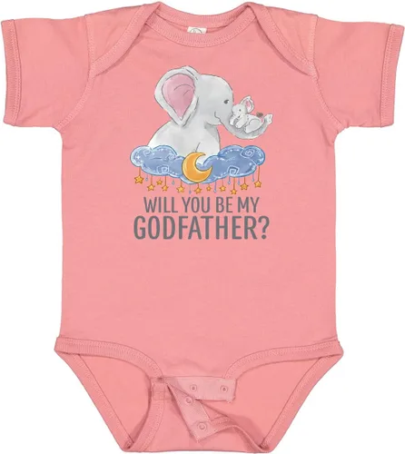Miniatura 9 de inktastic Body de bebé Will You Be My Godfather