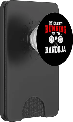 Miniatura 8 de My Cardio Running for The Bandeja Padel Racquet Paddle PopSockets Adhesive PopGrip
